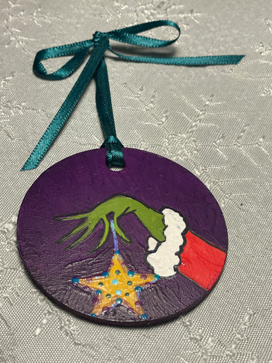 Christmas Ornament - Mr. Grinch’s hand