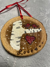 Christmas Ornament - Love birds