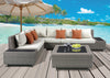 Salena Patio Sofa & Ottoman