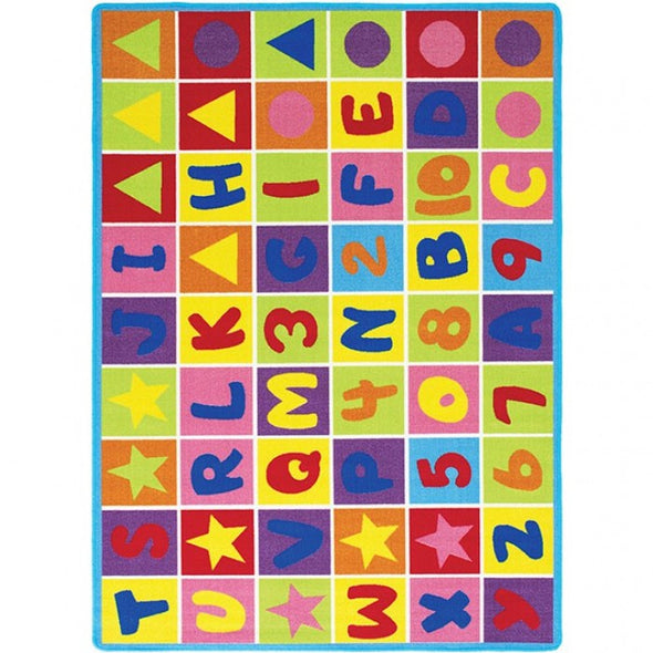 ABBEY ALPHABET AREA RUG