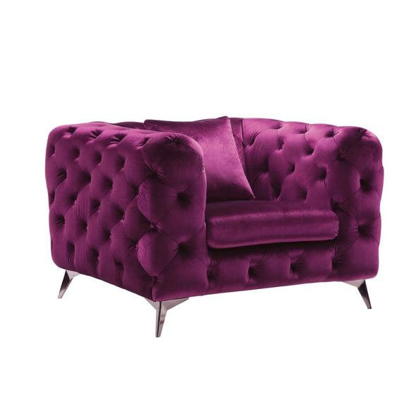 ATRONIA PURPLE LIVING ROOM SET