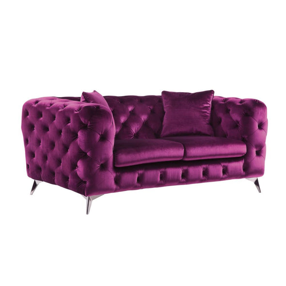 ATRONIA PURPLE LIVING ROOM SET