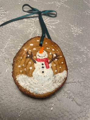 Christmas Ornament - Happy Snowman