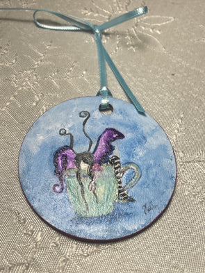 Christmas Ornament - Fairy in a cup