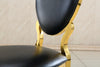 DINING CHAIR GOLD FRAME