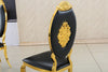 DINING CHAIR GOLD FRAME