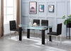 GLASS DINING SET