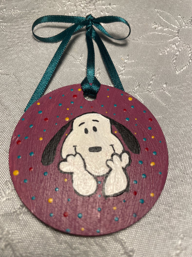 Christmas Ornament - Happy Snoopy