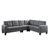 Earsom Gray Sectional Sofa