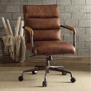 EXECUTIVE OFFICE CHAIR - HARIT RETRO BROWN