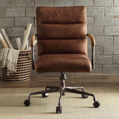 EXECUTIVE OFFICE CHAIR - HARIT RETRO BROWN