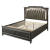 KAITLYN BEDROOM SET - METALLIC GRAY