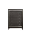 KAITLYN BEDROOM SET - METALLIC GRAY