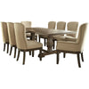 LANDON DINING SET - SALVAGE BROWN