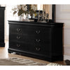 BEDROOM SET - LOUIS PHILIPPE BLACK