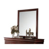 LOUIS PHILIPPE DRESSER AND MIRROR