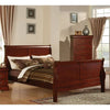 LOUIS PHILIPPE III BED CHERRY