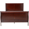 LOUIS PHILIPPE III BED CHERRY