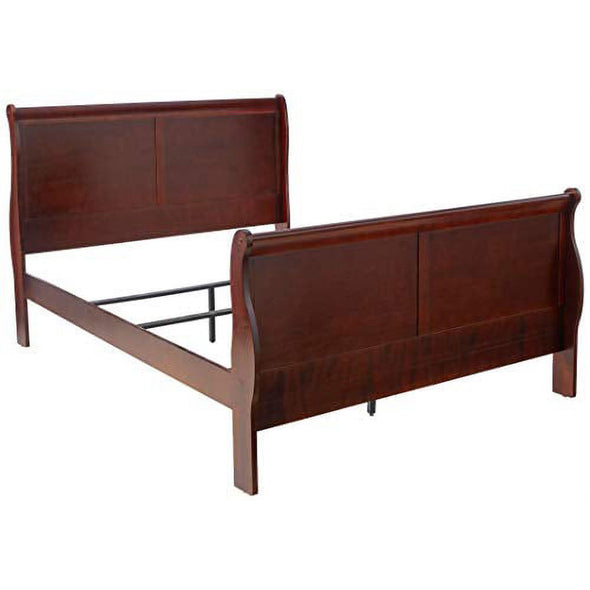 LOUIS PHILIPPE III BED CHERRY