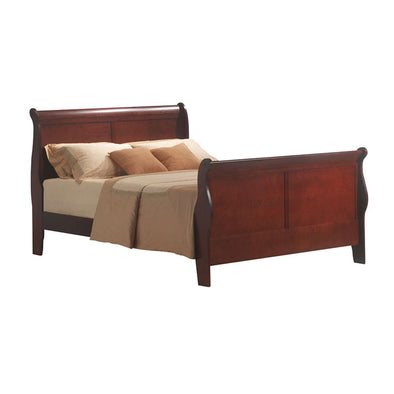 LOUIS PHILIPPE III BED CHERRY