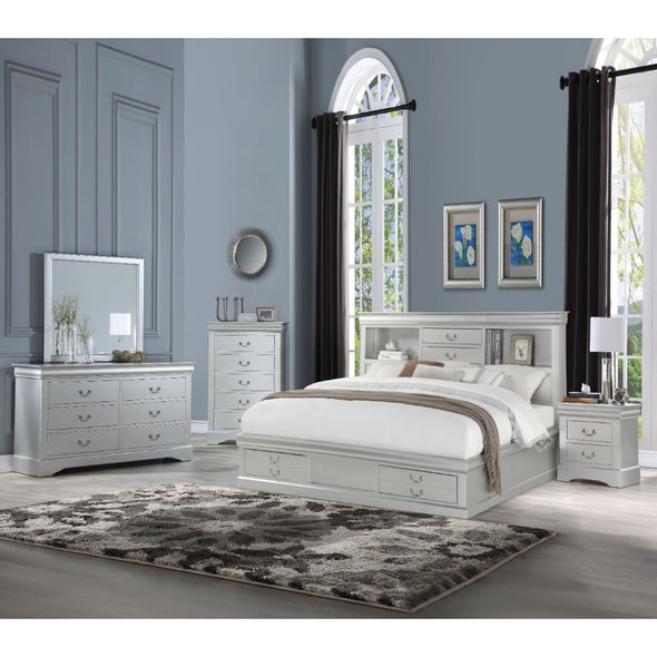 LOUIS PHILIPPE STORAGE BED