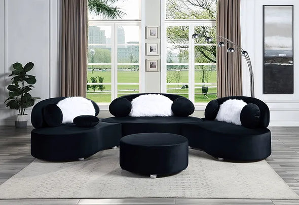 MODULAR SOFA WITH OTTOMAN