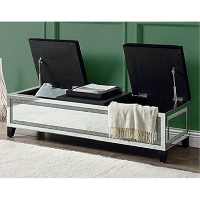 NORALIE BENCH WITH TRAY AND STORAGE