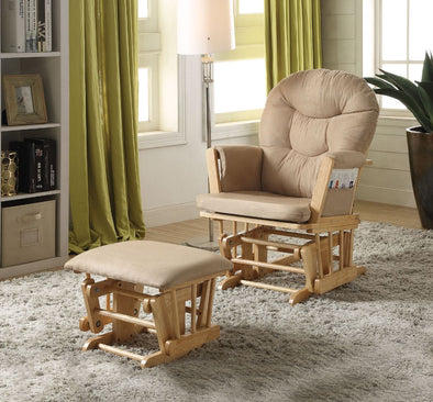 GLIDER NURSERY CHAIR & OTTOMAN