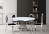 ROUND MARBLE TOP TABLE