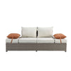 SALENA PATIO SOFA AND OTTOMAN