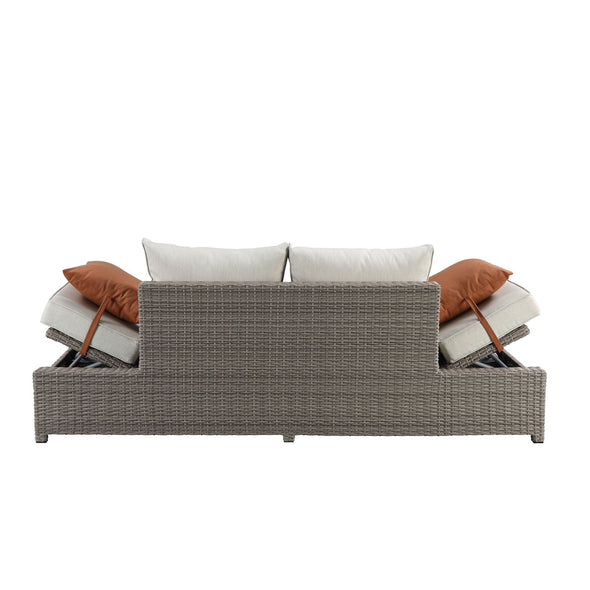 SALENA PATIO SOFA AND OTTOMAN