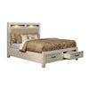 BED - TYWYN ANTIQUE WHITE