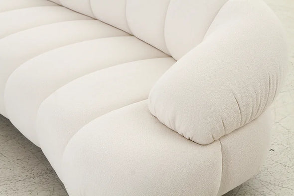 WHITE CHENILLE SOFA COLLECTION