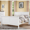 LOUIS PHILIPPE III BED WHITE