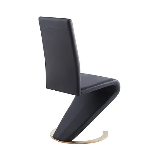 LEATHERETTE DINING CHAIR