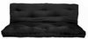 BLACK 8" FUTON MATTRESS