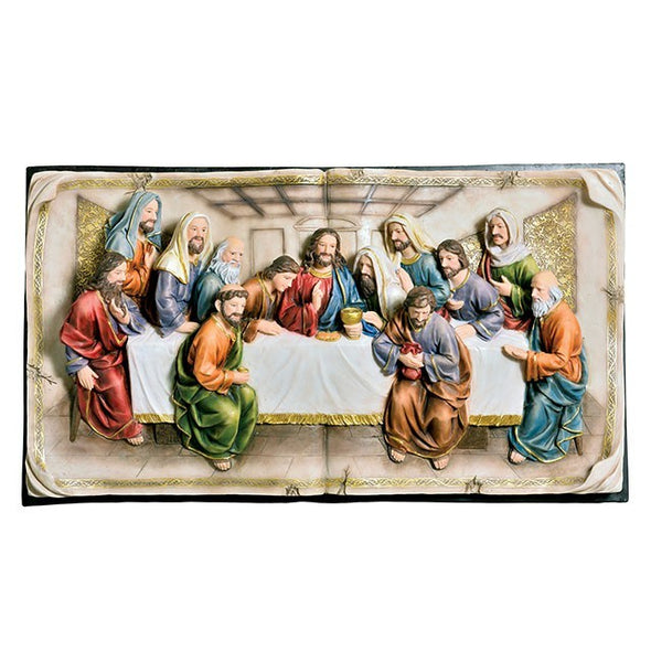 LAST SUPPER PLAQUE WALL DECOR