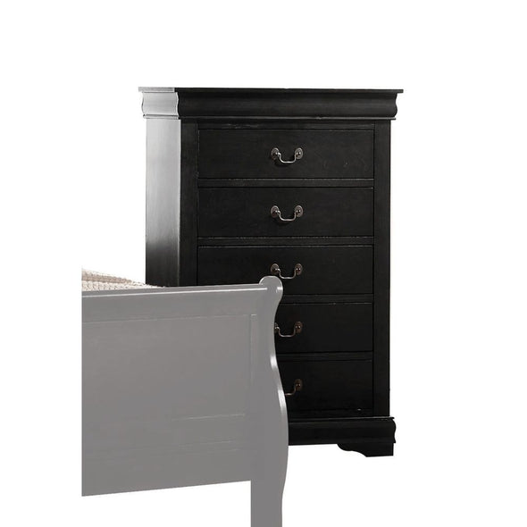 BEDROOM SET - LOUIS PHILIPPE BLACK