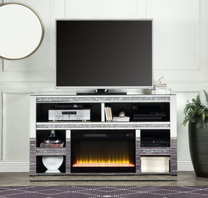 NORALIE TV STAND WITH LED FIREPLACE