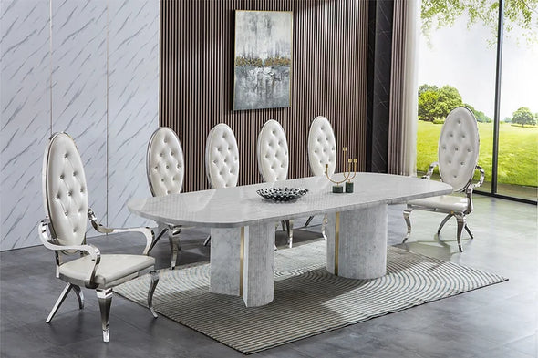 MARBLE DINING TABLE