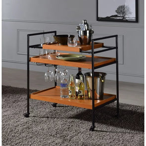 Server - Oaken Serving Cart