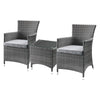 TASHELLE PATIO BISTRO SET