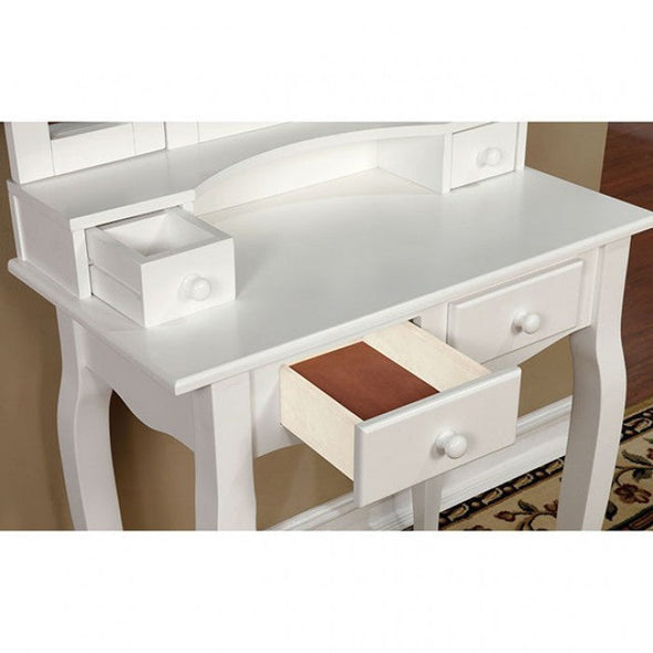 Vanity - Janelle Vanity Set White